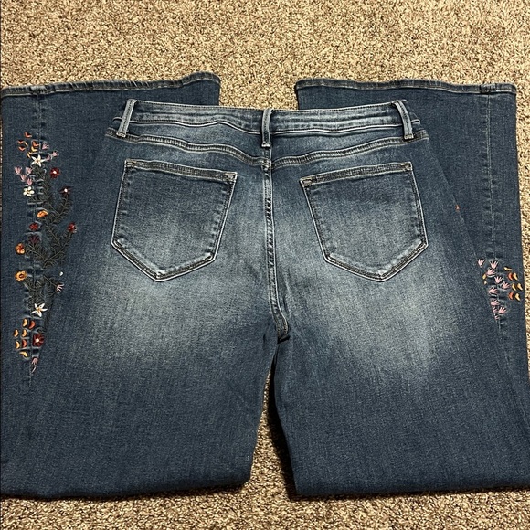 DRIFTWOOD CHARLEE embellished wide leg jeans - Picture 4 of 5